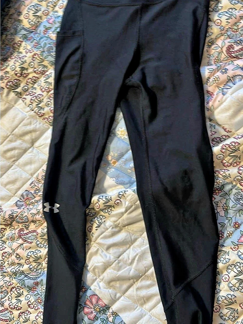 Under Armour Compression Leggings Black Medium Like New
